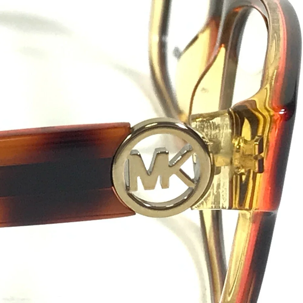Michael Kors Eyeglasses Frames MK 8001 Ravenna 3004 Tortoise Rectangle 53-18-140 - Picture 4 of 11